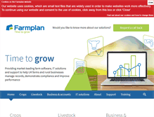 Tablet Screenshot of farmplan.co.uk